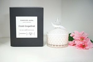 Fresh Grapefruit Glass Candle