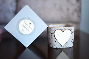 French Vanilla Ceramic Candle
